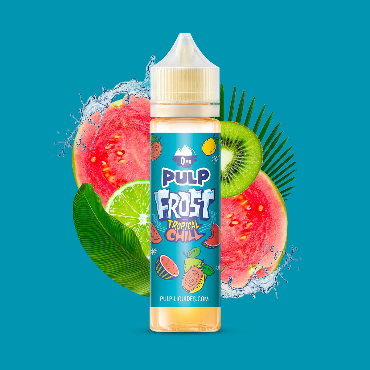 E-liquide Tropical Chill PULP Frost, flacon de 50 mL