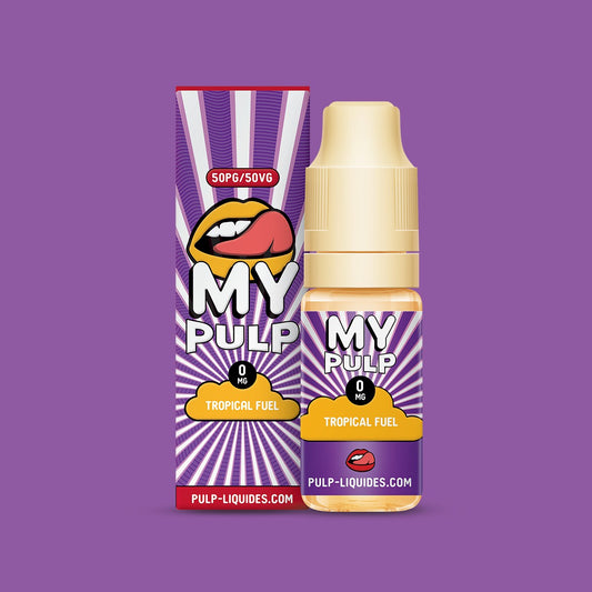 E-liquide Tropical Fuel My Pulp, flacon de 10 mL