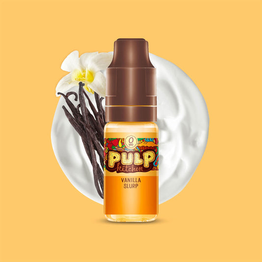 E-liquide Vanilla Slurp PULP Kitchen, flacon de 10 mL