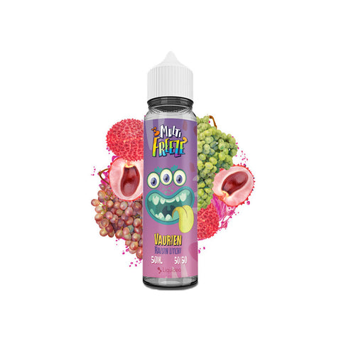 E-liquide Vaurien Liquideo Multi Freeze, flacon de 50 mL