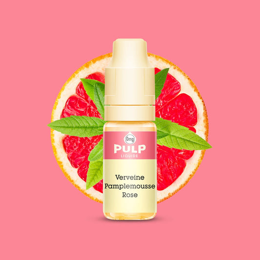 E-liquide Verveine Pamplemousse Rose PULP, flacon de 10 mL