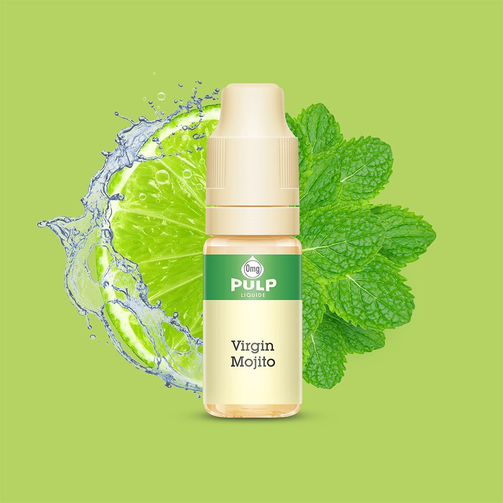 E-liquide Virgin Mojito PULP, flacon de 10 mL