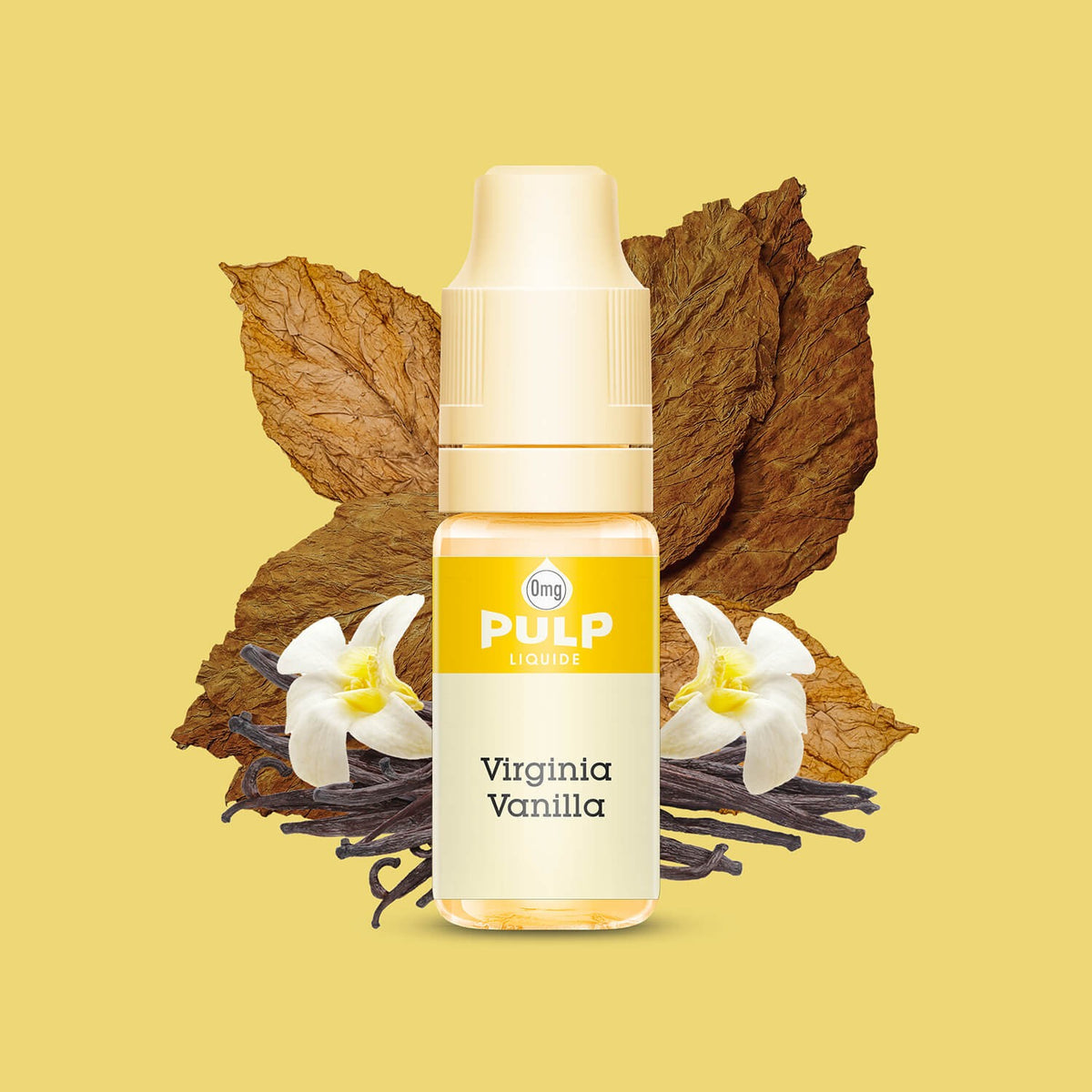 E-liquide Virginia Vanilla PULP, flacon de 10 mL